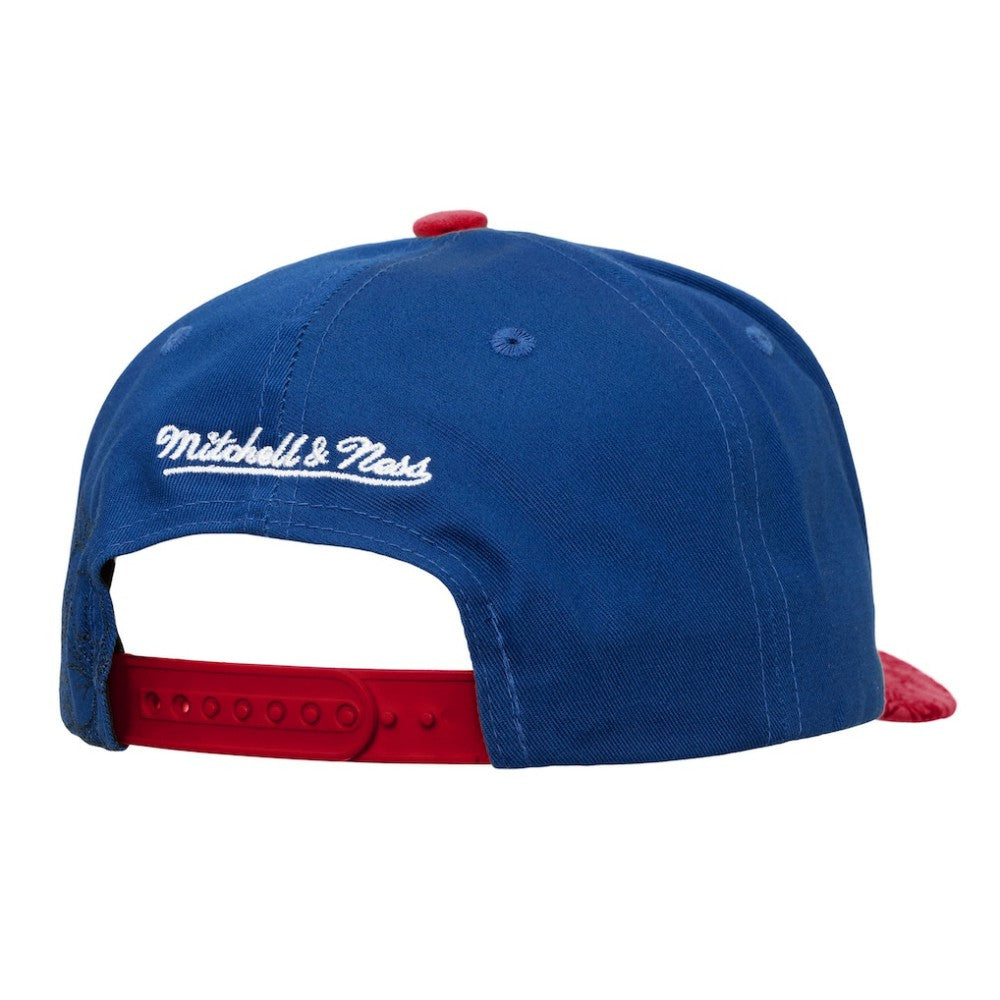 New York Rangers Mitchell & Ness May Flowers Pro Crown Adjustable Hat