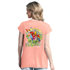 Philadelphia Phillies Margaritaville Women's Gametime is Paradise T-Shirt - Orange
