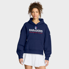 New York Rangers Fanatics Women's Authentic Pro Primary Pullover Hoodie
