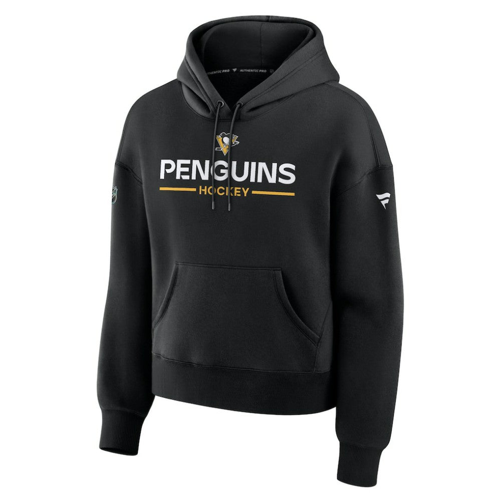 Pittsburgh Penguins Fanatics Women's Authentic Pro Primary Pullover Hoodie