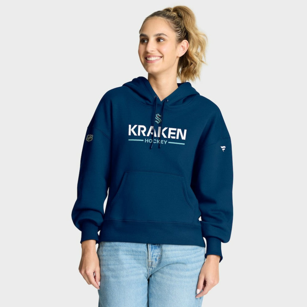 Seattle Kraken Fanatics Women's Authentic Pro Primary Pullover Hoodie