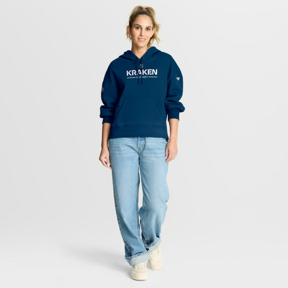 Seattle Kraken Fanatics Women's Authentic Pro Primary Pullover Hoodie