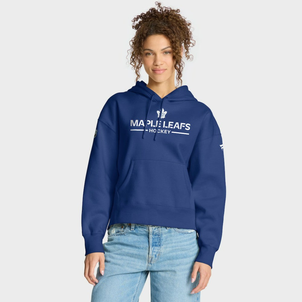 Toronto Maple Leafs Fanatics Women's Authentic Pro Primary Pullover Hoodie