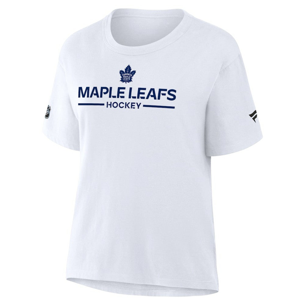 Toronto Maple Leafs Fanatics Women's Authentic Pro Primary T-Shirt