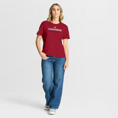 Montreal Canadiens Fanatics Women's Authentic Pro Primary T-Shirt