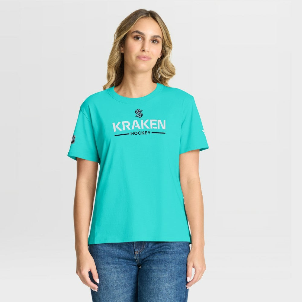 Seattle Kraken Fanatics Women's Authentic Pro Primary T-Shirt