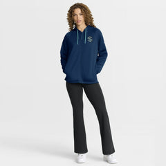 Seattle Kraken Fanatics Women's Authentic Pro Rink Raglan Full-Zip Hoodie
