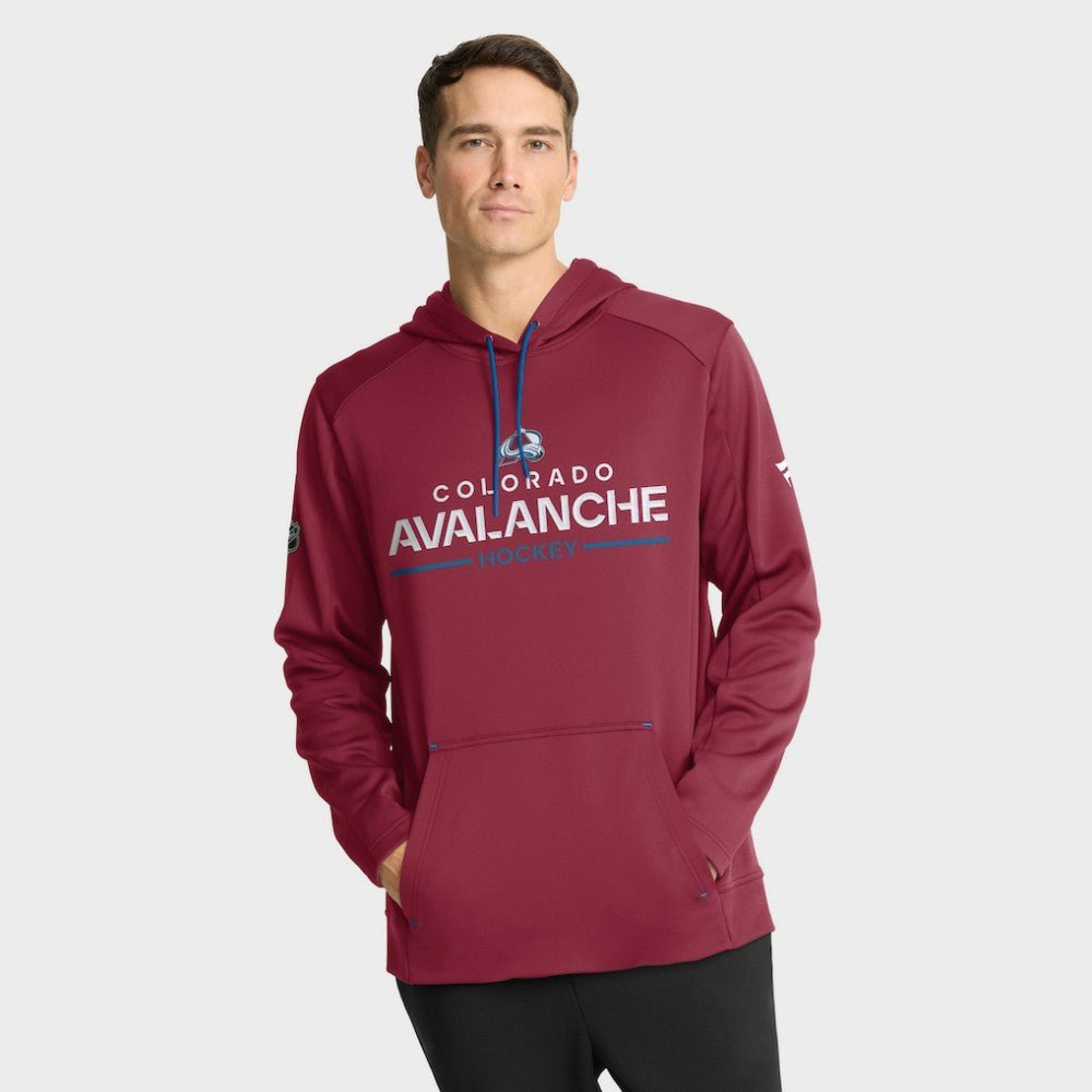 Colorado Avalanche Fanatics Authentic Pro Rink Hoodie