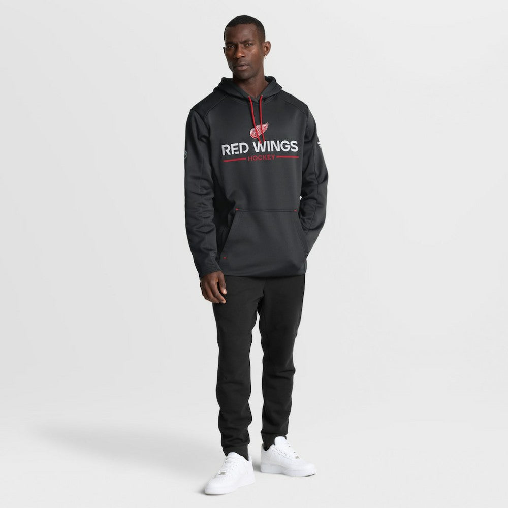 Detroit Red Wings Fanatics Authentic Pro Rink Hoodie