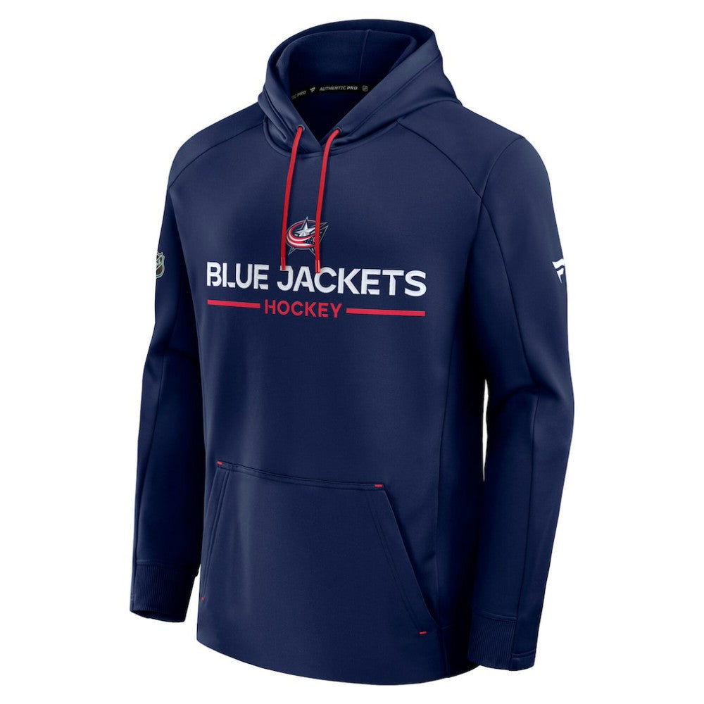 Columbus Blue Jackets Fanatics Authentic Pro Rink Hoodie