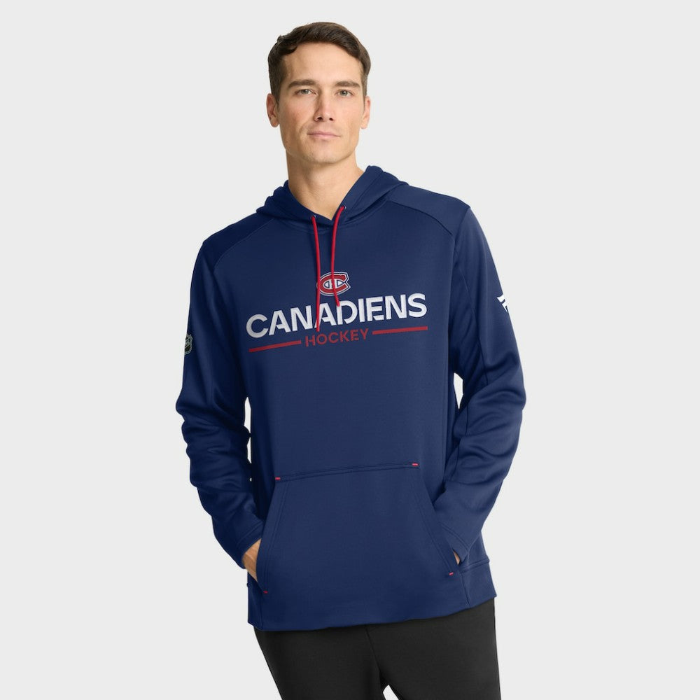 Montreal Canadiens Fanatics Authentic Pro Rink Hoodie