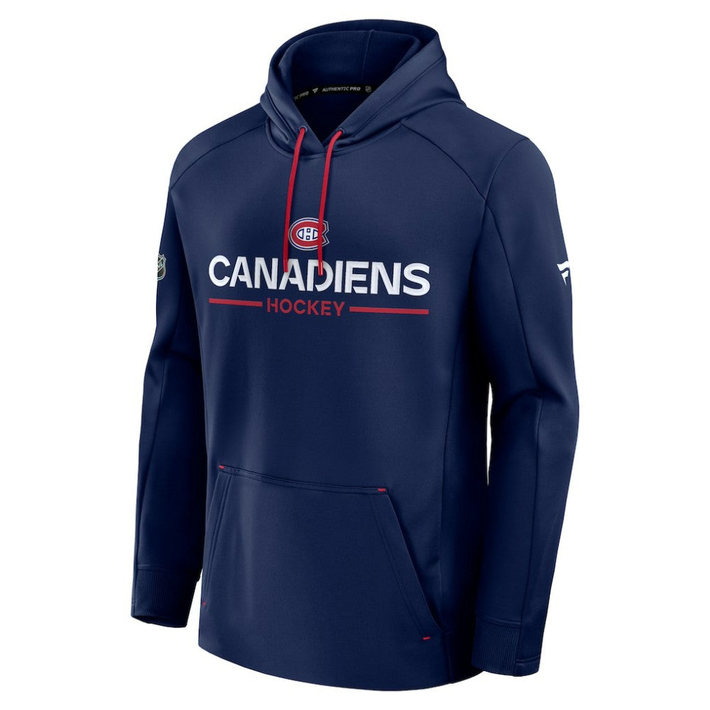 Montreal Canadiens Fanatics Authentic Pro Rink Hoodie