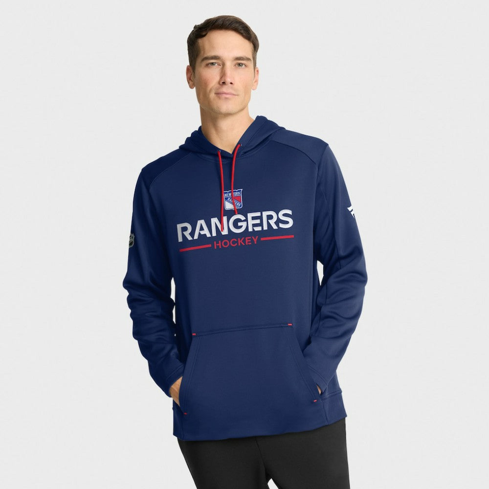 New York Rangers Fanatics Authentic Pro Rink Hoodie