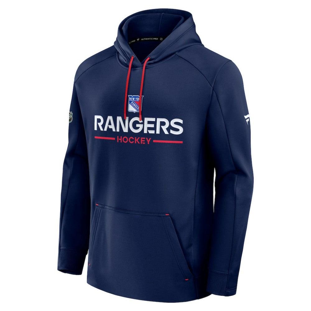 New York Rangers Fanatics Authentic Pro Rink Hoodie