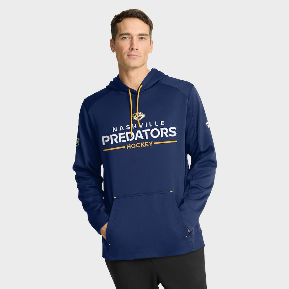 Nashville Predators Fanatics Authentic Pro Rink Hoodie