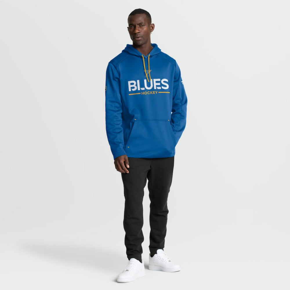 St. Louis Blues Fanatics Authentic Pro Rink Hoodie