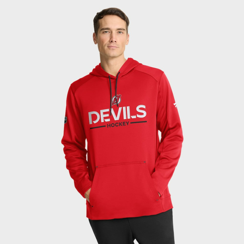 New Jersey Devils Fanatics Authentic Pro Rink Hoodie