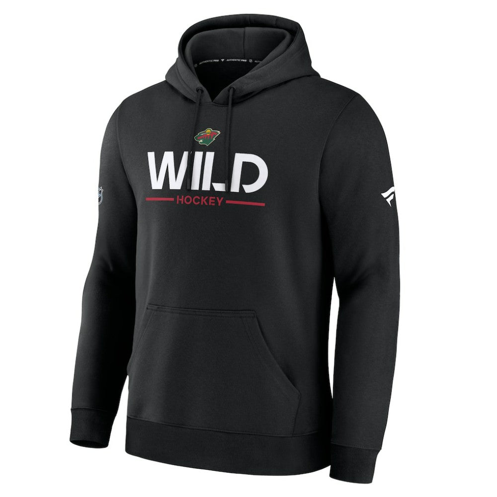 Minnesota Wild Fanatics Authentic Pro Primary Hoodie
