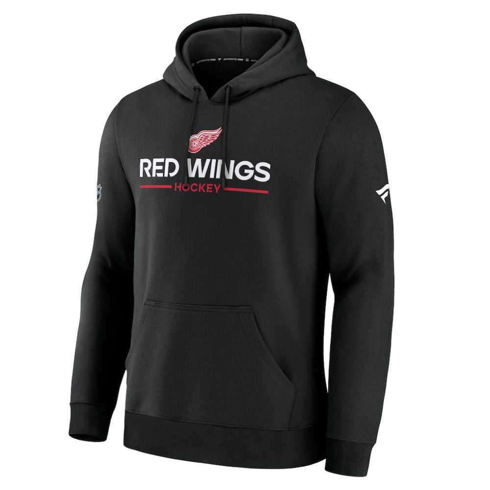 Detroit Red Wings Fanatics Authentic Pro Primary Hoodie
