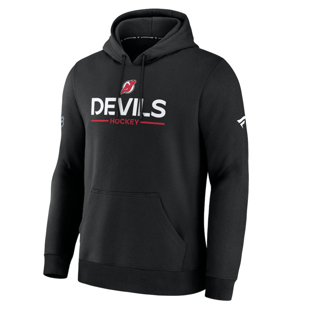 New Jersey Devils Fanatics Authentic Pro Primary Hoodie