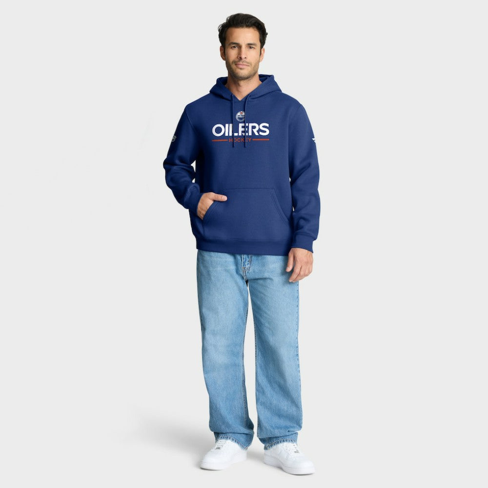 Edmonton Oilers Fanatics Authentic Pro Primary Hoodie