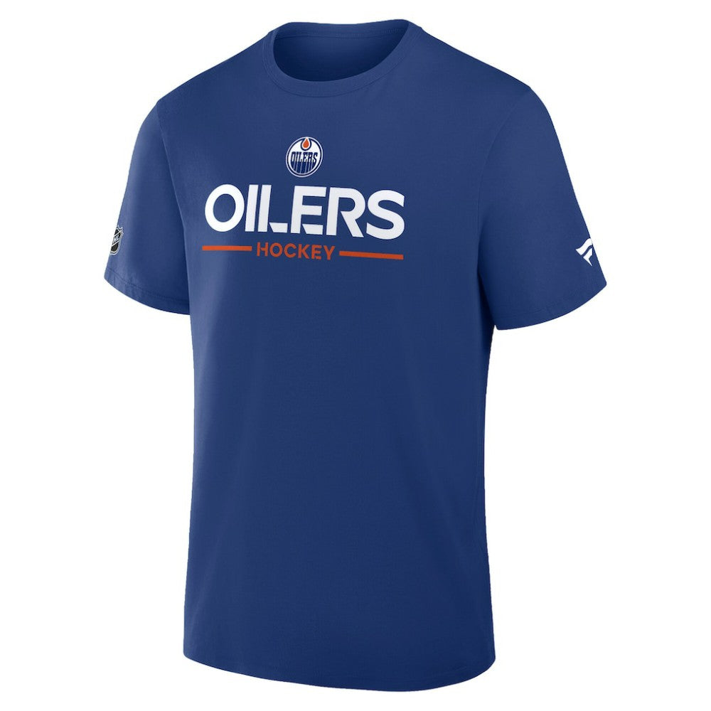 Edmonton Oilers Fanatics Authentic Pro Primary T-Shirt