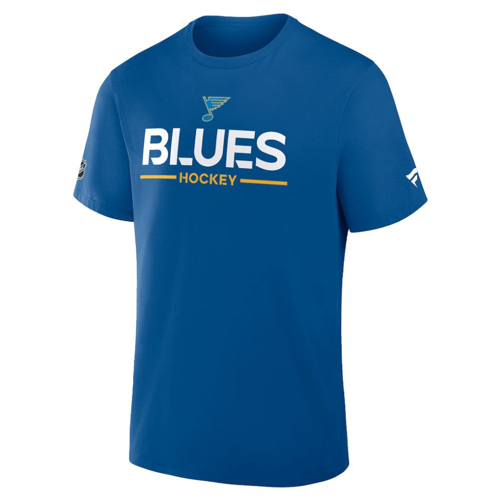 St. Louis Blues Fanatics Authentic Pro Primary T-Shirt