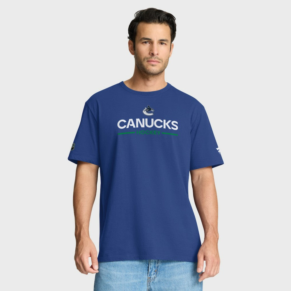 Vancouver Canucks Fanatics Authentic Pro Primary T-Shirt