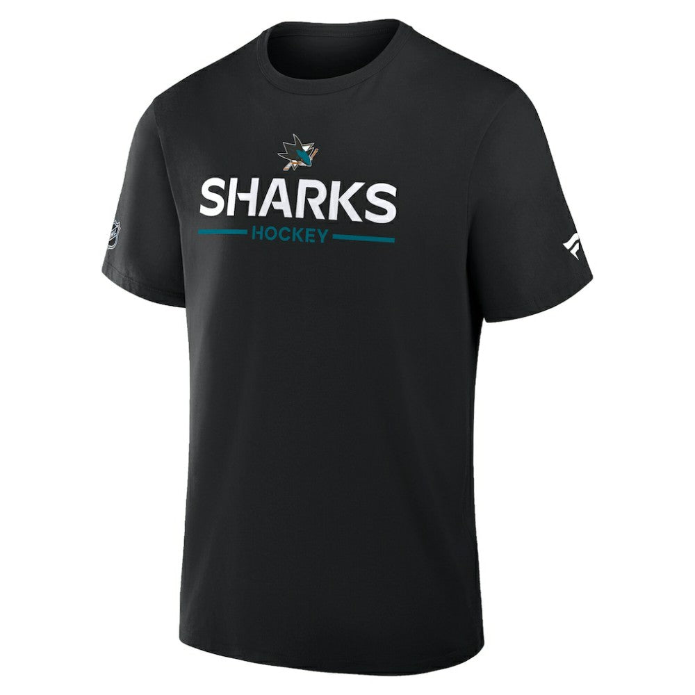 San Jose Sharks Fanatics Authentic Pro Primary T-Shirt