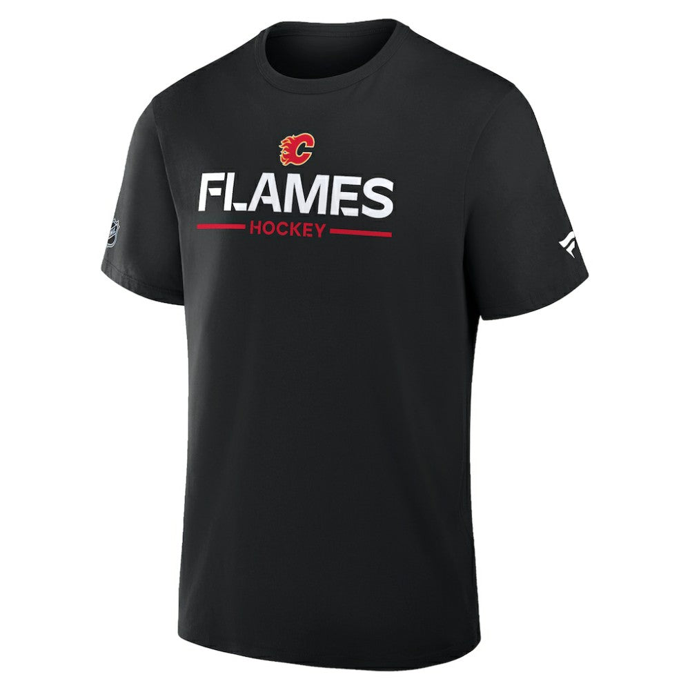 Calgary Flames Fanatics Authentic Pro Primary T-Shirt