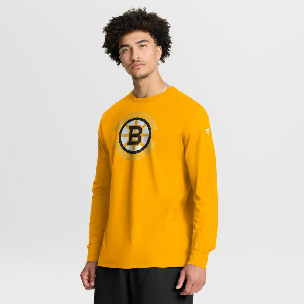 Boston Bruins Fanatics Authentic Pro Property Of Practice Long Sleeve T-Shirt