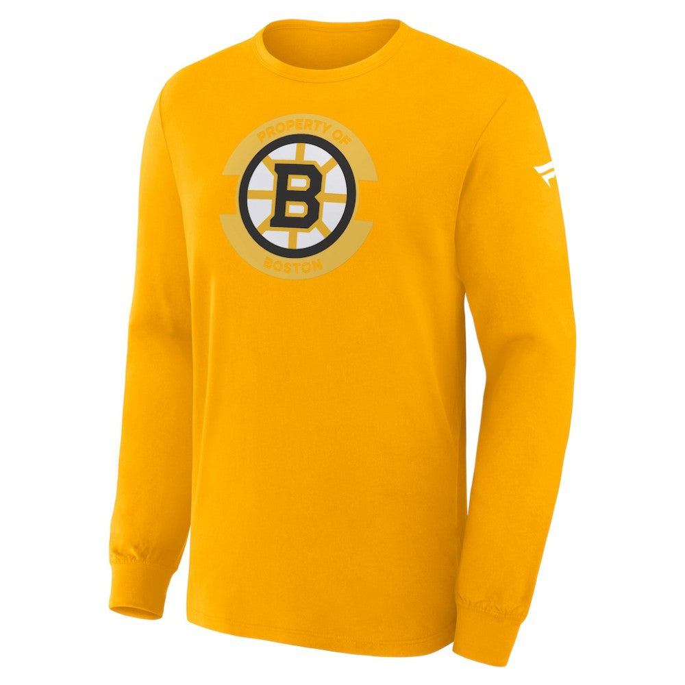 Boston Bruins Fanatics Authentic Pro Property Of Practice Long Sleeve T-Shirt