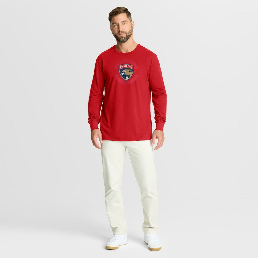 Florida Panthers Fanatics Authentic Pro Property Of Practice Long Sleeve T-Shirt