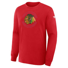 Chicago Blackhawks Fanatics Authentic Pro Property Of Practice Long Sleeve T-Shirt