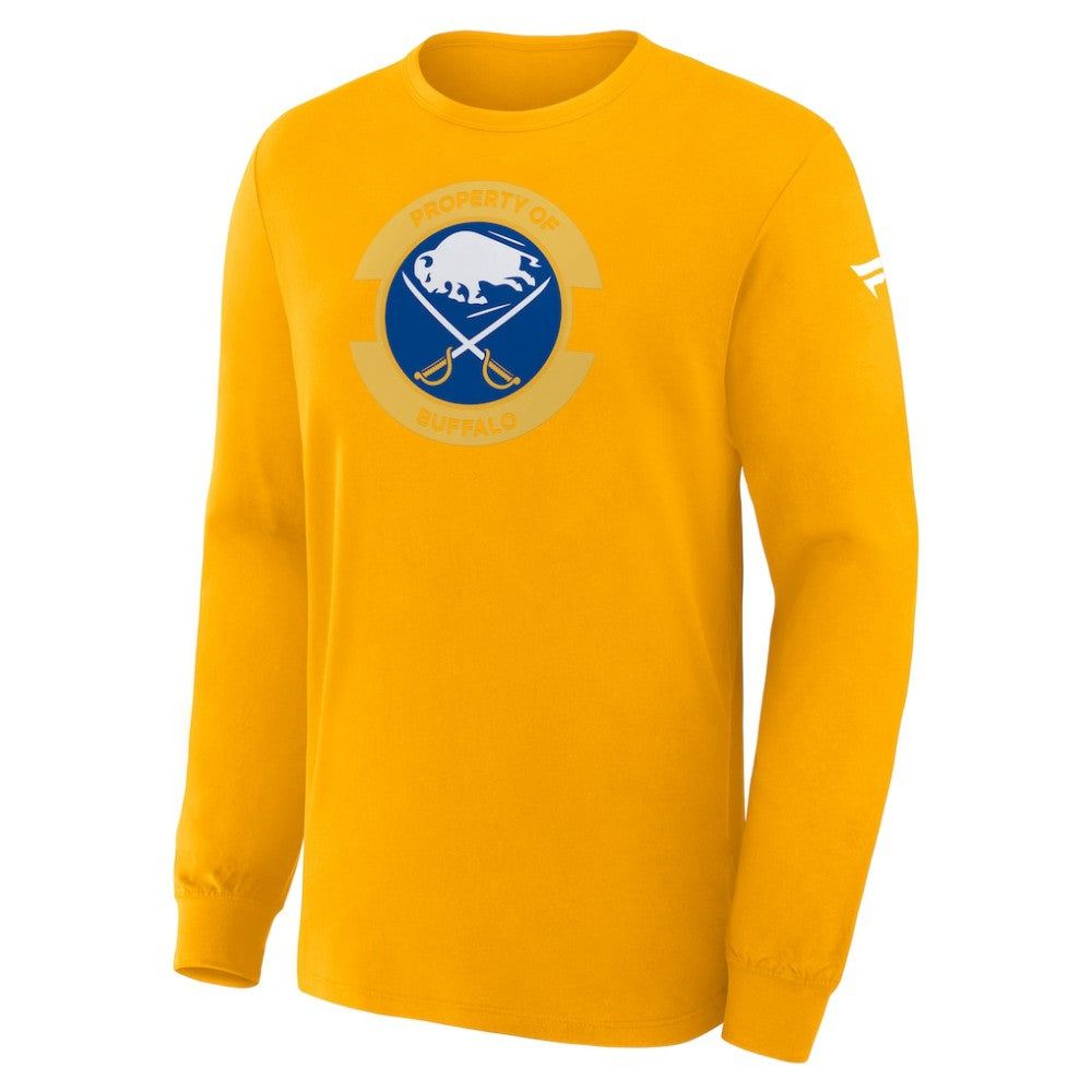 Buffalo Sabres Fanatics Authentic Pro Property Of Practice Long Sleeve T-Shirt