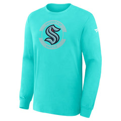 Seattle Kraken Fanatics Authentic Pro Property Of Practice Long Sleeve T-Shirt