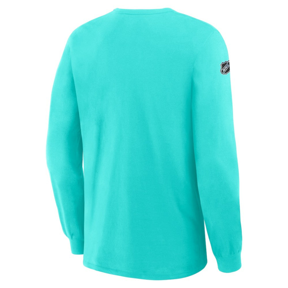 Seattle Kraken Fanatics Authentic Pro Property Of Practice Long Sleeve T-Shirt