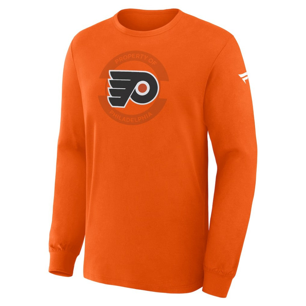 Philadelphia Flyers Fanatics Authentic Pro Property Of Practice Long Sleeve T-Shirt