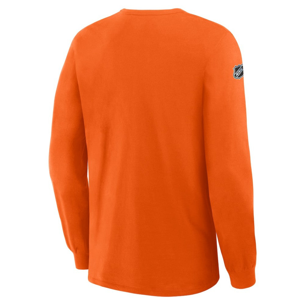 Philadelphia Flyers Fanatics Authentic Pro Property Of Practice Long Sleeve T-Shirt
