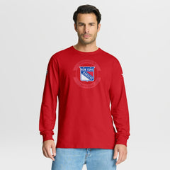 New York Rangers Fanatics Authentic Pro Property Of Practice Long Sleeve T-Shirt