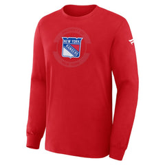 New York Rangers Fanatics Authentic Pro Property Of Practice Long Sleeve T-Shirt