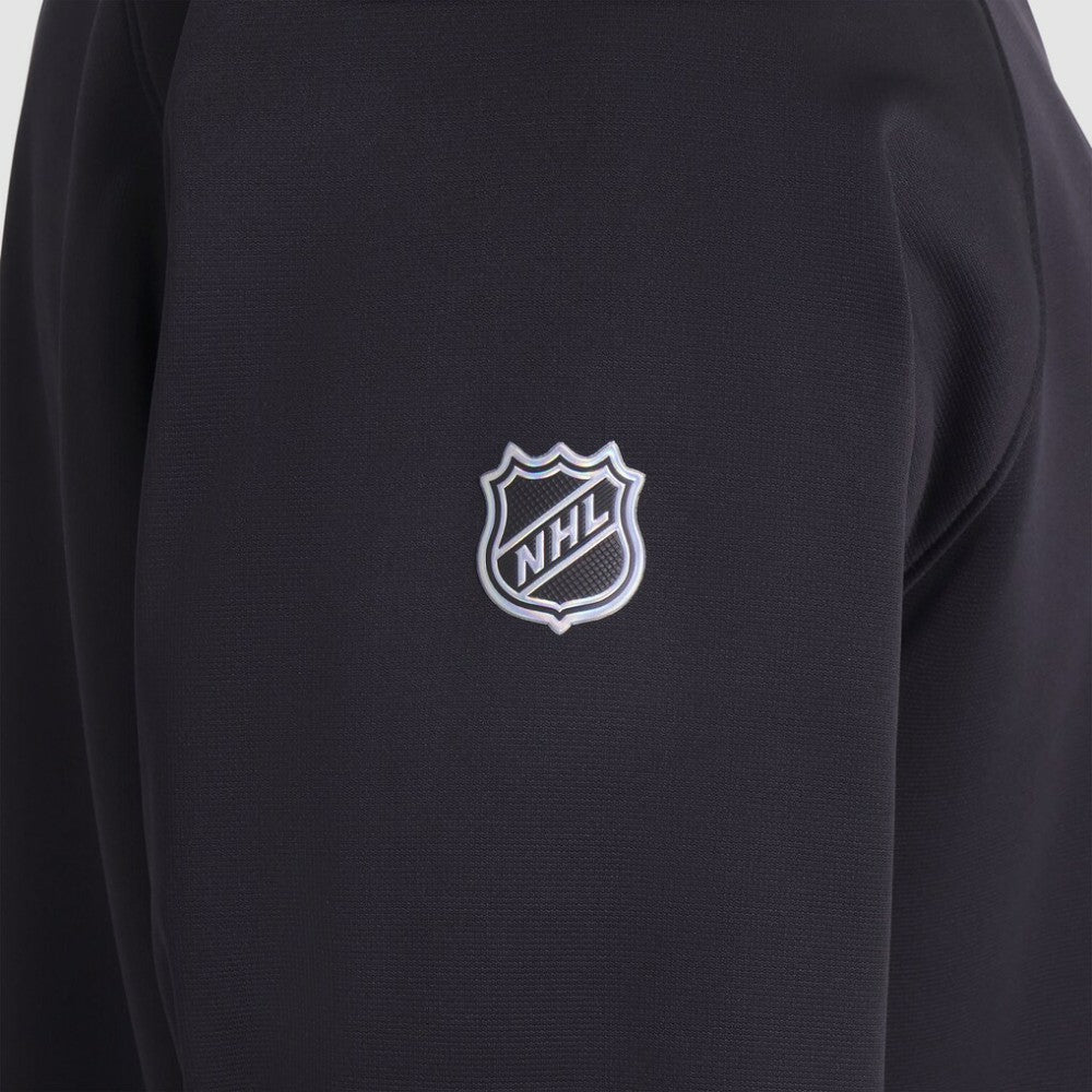 New Jersey Devils Fanatics Authentic Pro Rink Raglan Quarter-Zip Pullover