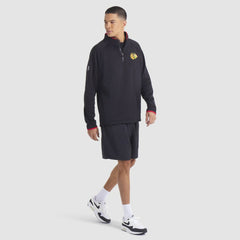 Chicago Blackhawks Fanatics Authentic Pro Rink Raglan Quarter-Zip Pullover