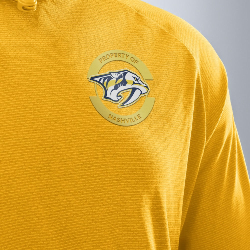 Nashville Predators Fanatics Authentic Pro Rink Hoodie