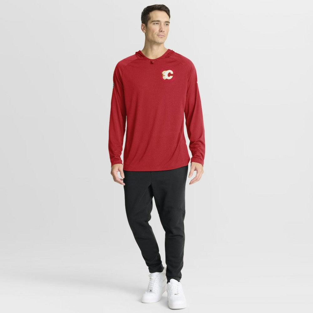 Calgary Flames Fanatics Authentic Pro Rink Hoodie