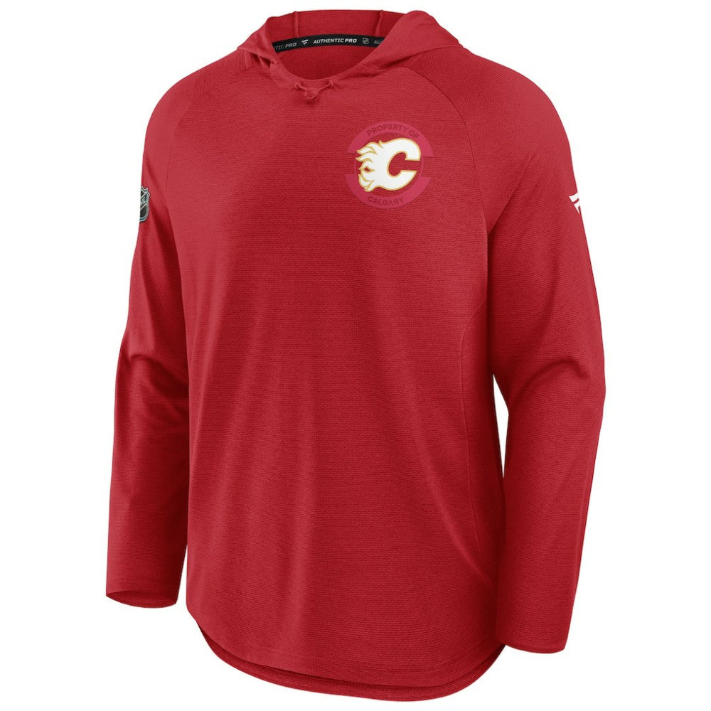 Calgary Flames Fanatics Authentic Pro Rink Hoodie