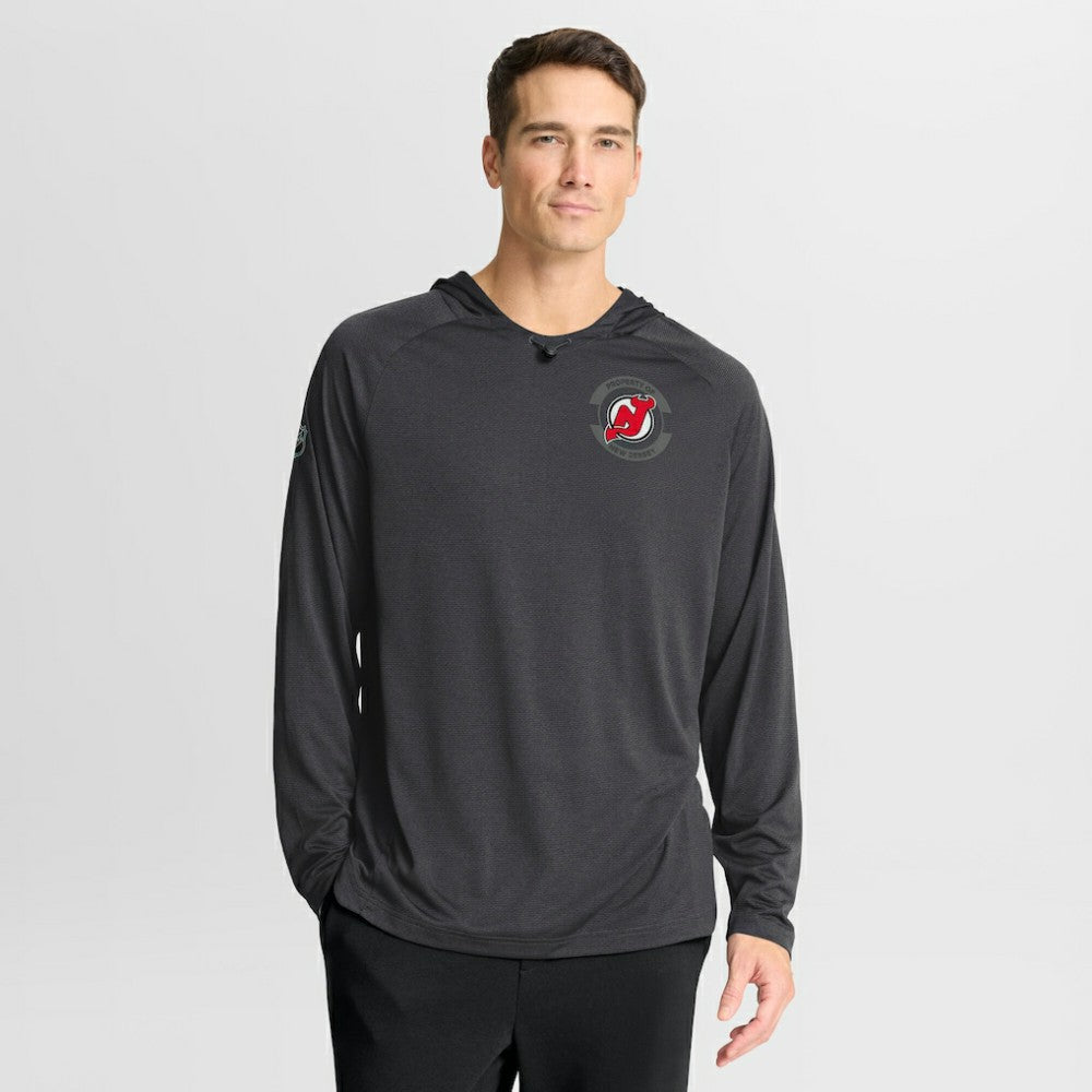New Jersey Devils Fanatics Authentic Pro Rink Hoodie