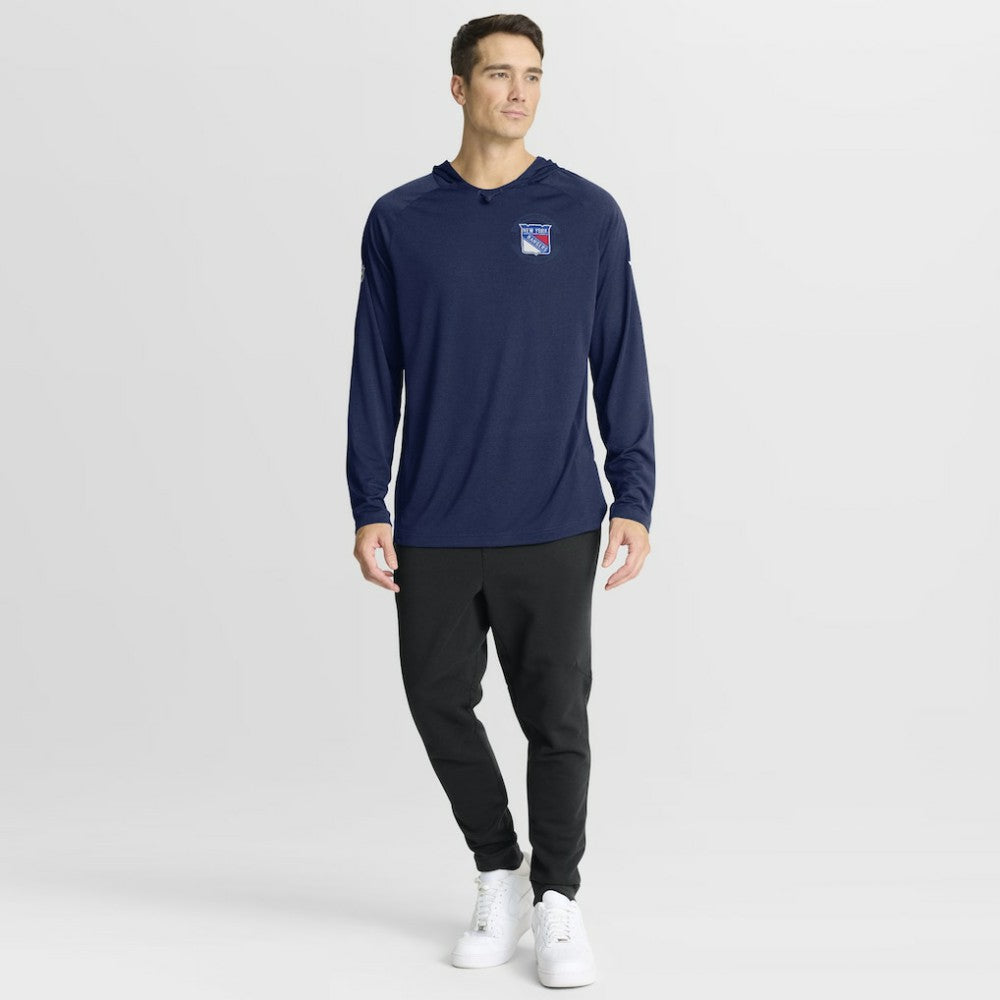 New York Rangers Fanatics Authentic Pro Rink Hoodie