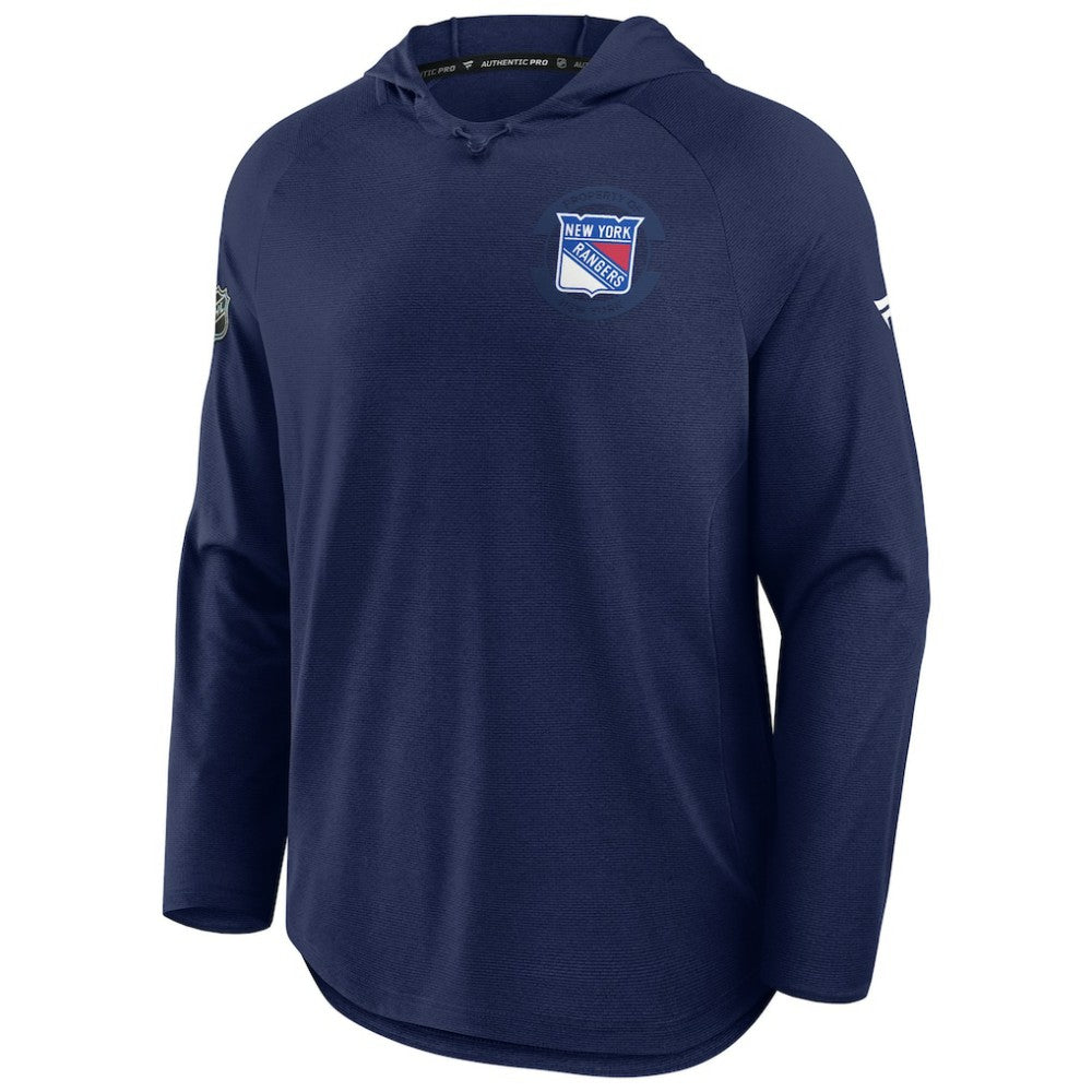 New York Rangers Fanatics Authentic Pro Rink Hoodie