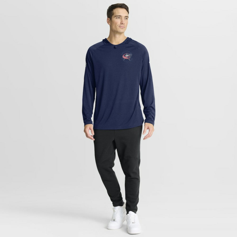 Columbus Blue Jackets Fanatics Authentic Pro Rink Hoodie